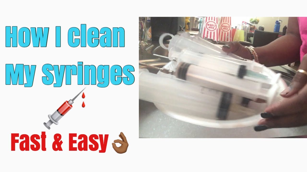 How To 💉 Clean/Wash Lip Gloss Syringes l Fast & Easy l Momprenuer Ib
