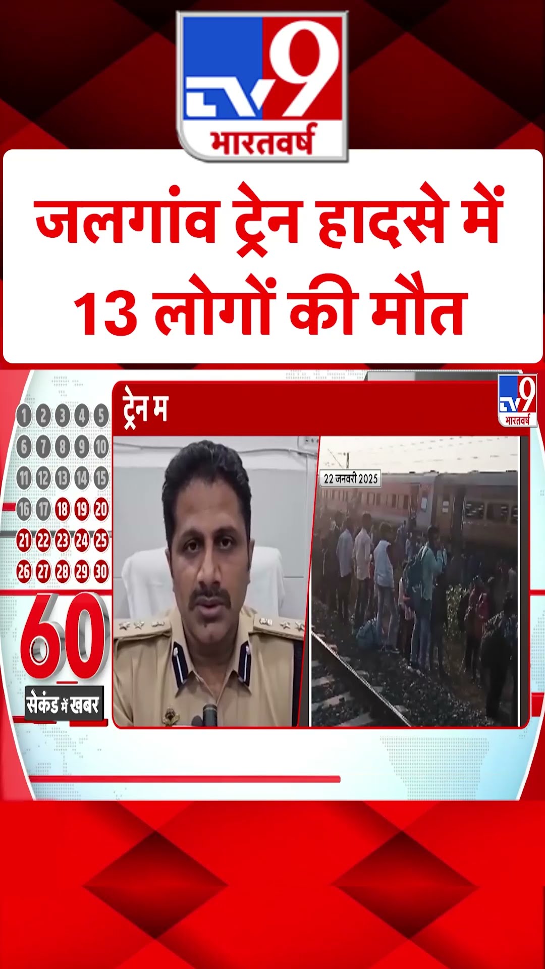 Maharashtra Jalgaon Train Tragedy : जलगांव ट्रेन हादसे में 13 लोगों की मौत | #ytshorts