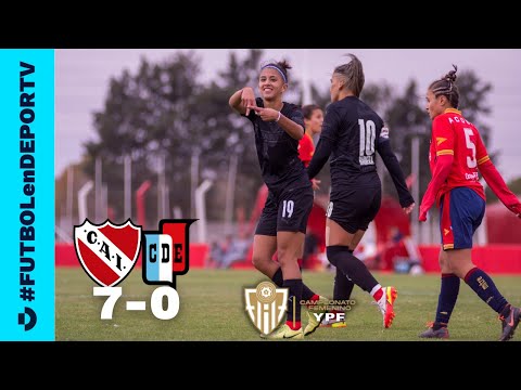 Independiente 7-0 Deportivo Español | RESUMEN Y GOLES | Fecha 11 | Campeonato Femenino YPF 2022