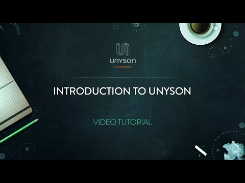 Introduction to Unyson