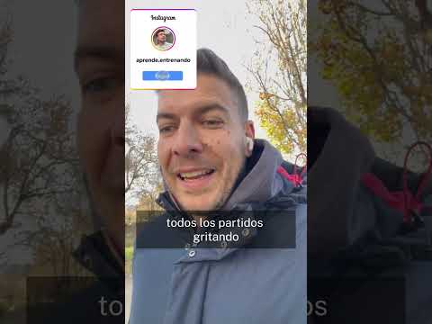 ▶ Entrenadores gritando continuamente...