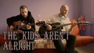 The Offspring - The Kids Aren't Alright (acoustic guitar cover, tabs) chords