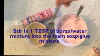 DIY Slime Using Mr Bubble Foam Soap!