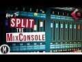 How to SPLIT the MixConsole in CUBASE 9.5
