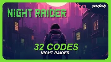 Night Raider Cheats: Unlimited Health, No Reload, Set Movement Speed | Trainer by PLITCH