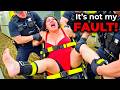 The Moment She Attacks Store Manager and Then Pulls Gun On Cops