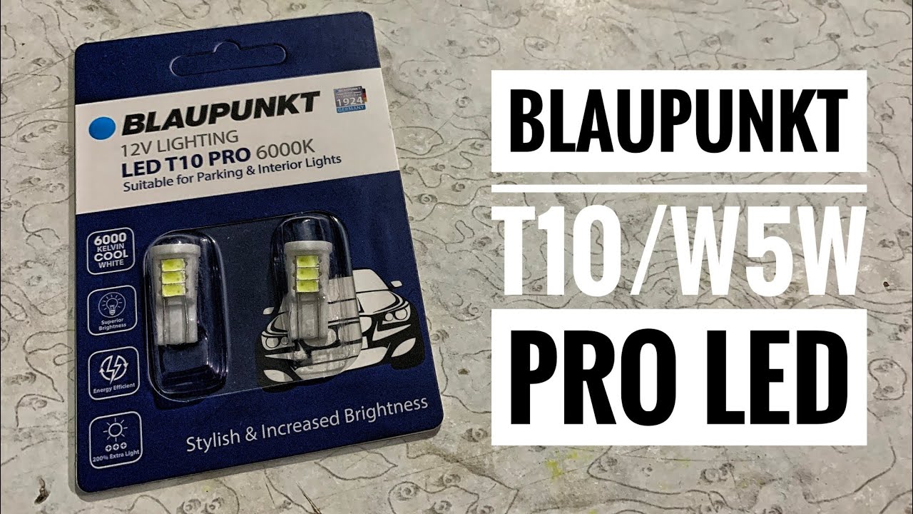 Blaupunkt T10/W5W PRO LED