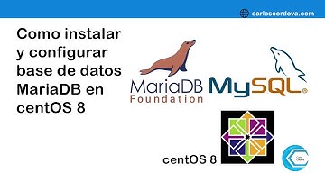 Instalación y configuración base de datos mariadb vs MySQL en CentOS 8