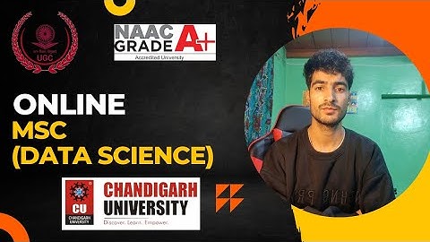 Online MSc in Data Science from Chandigarh University || CU ONLINE