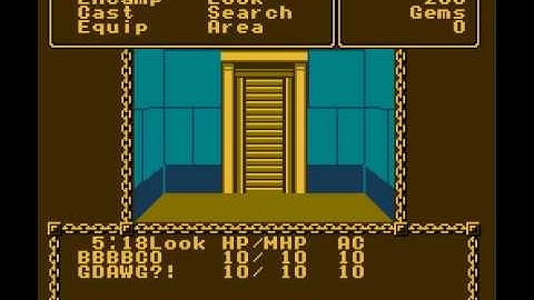 NES A-Z: Advanced Dungeons & Dragons - Pool of Radiance