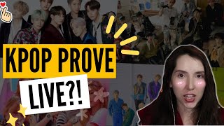 Kpop Idols Accidentally Proving they were singing live Music Fan Reacts