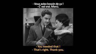 FRENCH LESSON - learn French with movies ( french + english subtitles ) The 39 Steps part1