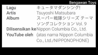 Kyutama dance.lupin ranger.goyang power ranger.
