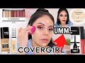 FULL FACE USING ONLY COVERGIRL! Hits & Misses