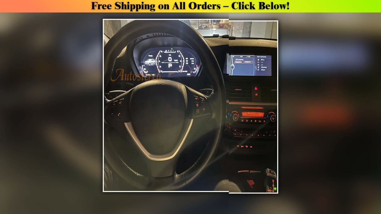 M Sport Carplay For BMW X5 E70 X6 E71 Car Digital Cluster Virtual Cockpit Car Multimedia Player