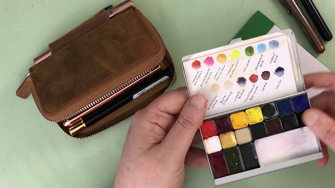 What's in My Portable Art Studio: Travel Art Kit - Book and Paper Arts