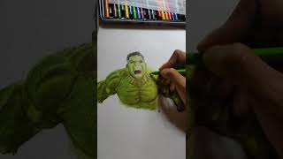 Drawing Hulk ..
