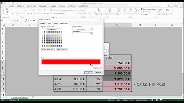 Excel : Mise en Forme Conditionnel Simple