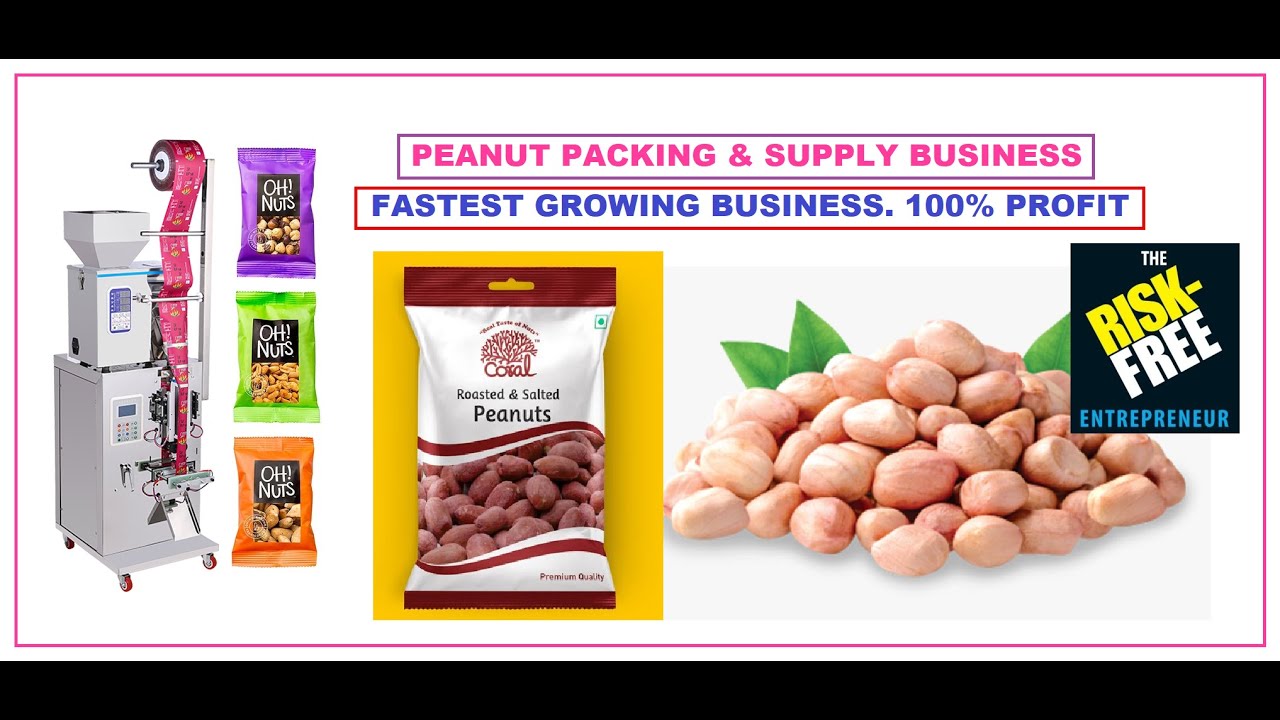 Peanut packing business Low Investment home based Business Mini Packing