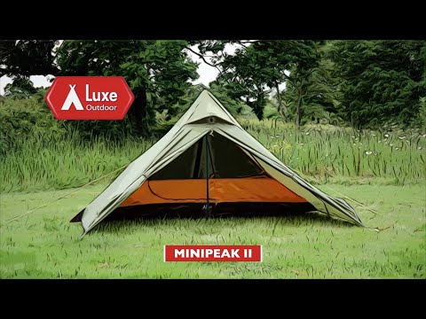 Aluxe Mini Peak II テント フォレストグリーン Luxe Outdoor Mini Peak II | TGO Magazine