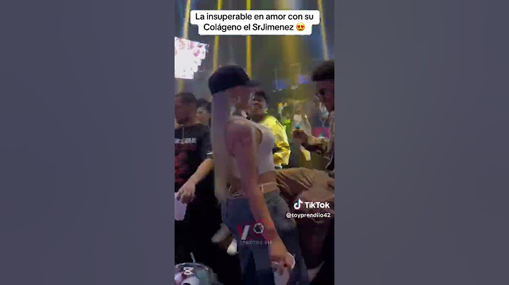 La Insuperable En Amor con Su marido Sr Jiménez En una discoteca