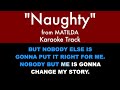 "Naughty" from Matilda: The Musical - Karaoke Track with Lyrics on Screen