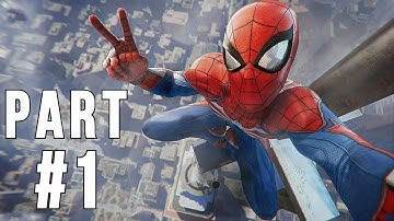 SPIDER-MAN PS4 Walkthrough Gameplay Part 1 - INTRO [ 4K HDR ]