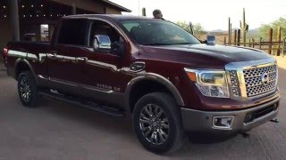 2016 Nissan Titan XD Overview and Walkaround Platinum Reserve