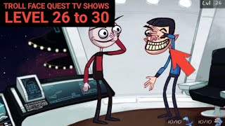 Troll Face Quest TV SHOWS Level 26 27 28 29 30 screenshot 1