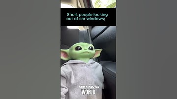 Baby Yoda Enjoys the Scenery - Baby Yoda