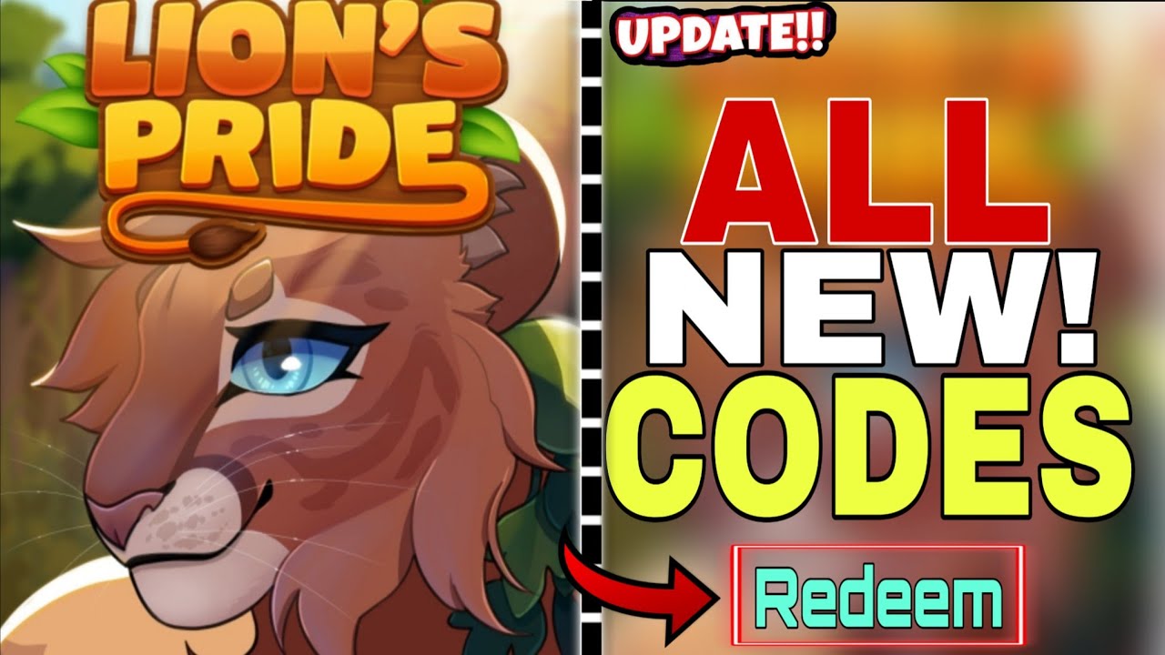 ALL NEW! A LION'S PRIDE ROBLOX CODES 2025 A LION'S