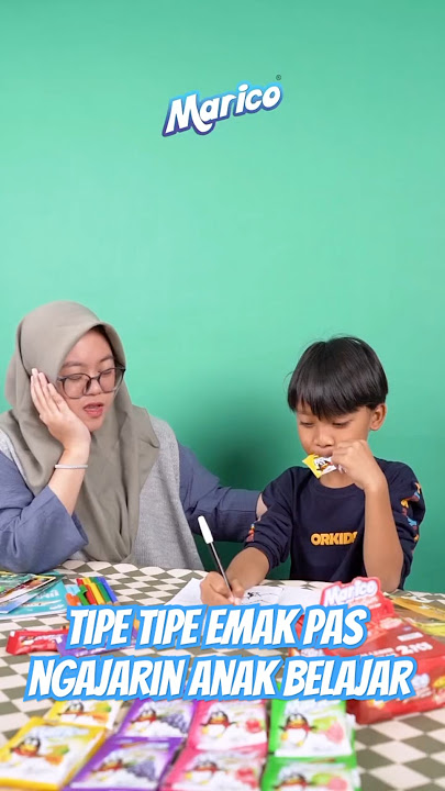 Tipe-Tipe Emak Pas Ngajarin Anak Belajar! 🤩 #Marico #MaricoNataDeCoco #MaricoJellyGum #MaricoDegan