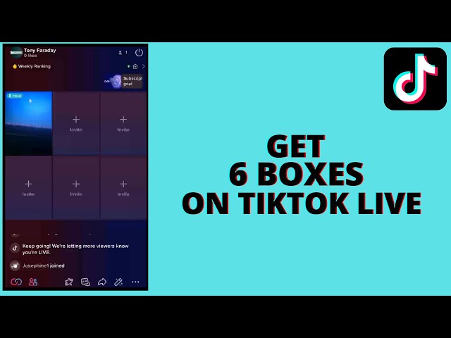 How to Get 6 Boxes On Tiktok Live class=