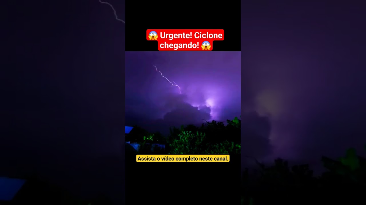 URGENTE! CICLONE INTENSO CHEGANDO? MASSA DE AR POLAR E CICLONE NOS PRÓXIMOS DIAS?