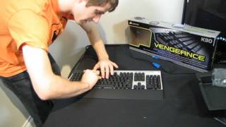 Corsair Vengeance K90 Backlit Macro Gaming Keyboard Unboxing & First Look Linus Tech Tips