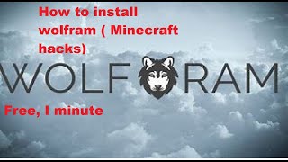 How to install / download hacks in Minecraft - Wolfram