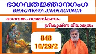 Bhagavata Gnanaganga Live 848 Canto 10 Chapter 29 Class 2 Rasakreeda Varnanam 2