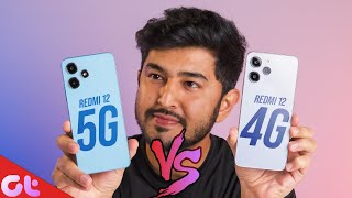 Is This The BEST Redmi Phone Under 15,000?? | Redmi 12 5G Vs Redmi 12 4G