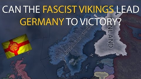 HOI4 Timelapse - What if Scandinavia was united and joined the Axis in WW2?