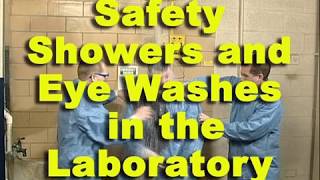 Safety Showers & Eye Washes in the Laboratory