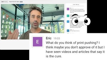 Print Pushing: Does It Work? | Endmyopia Q&A | Jake Steiner | Endmyopia | Jake Steiner