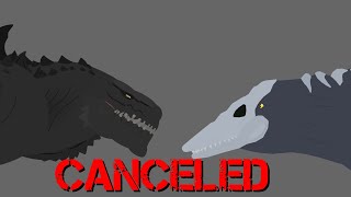 zilla vs skull crawler \/\/ animation canceled \/\/ stick nodes pro animation