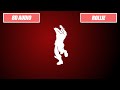 FORTNITE ROLLIE EMOTE | 8D AUDIO