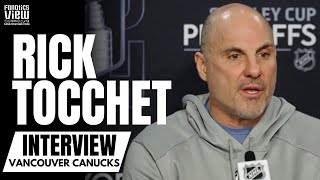 Rick Tocchet Revisits Vancouver Canucks GM1 Comeback vs. Oilers, Fans 'Starving' For Playoffs