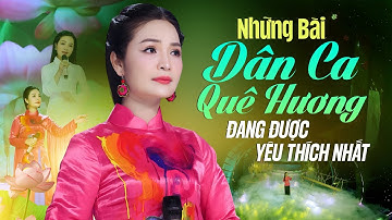 Những Bài Dân Ca Quê Hương Đang Được Yêu Thích Nhất - Trang Thanh | LK Dân Ca 2025
