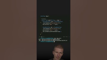 ZonedDateTime or OffsetDateTime? #java #shorts #coding #airhacks