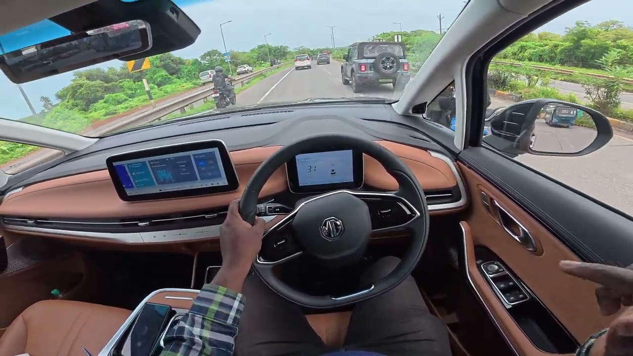 MG M9 First Drive Review | POV Drive | RIP Vellfire - YouTube