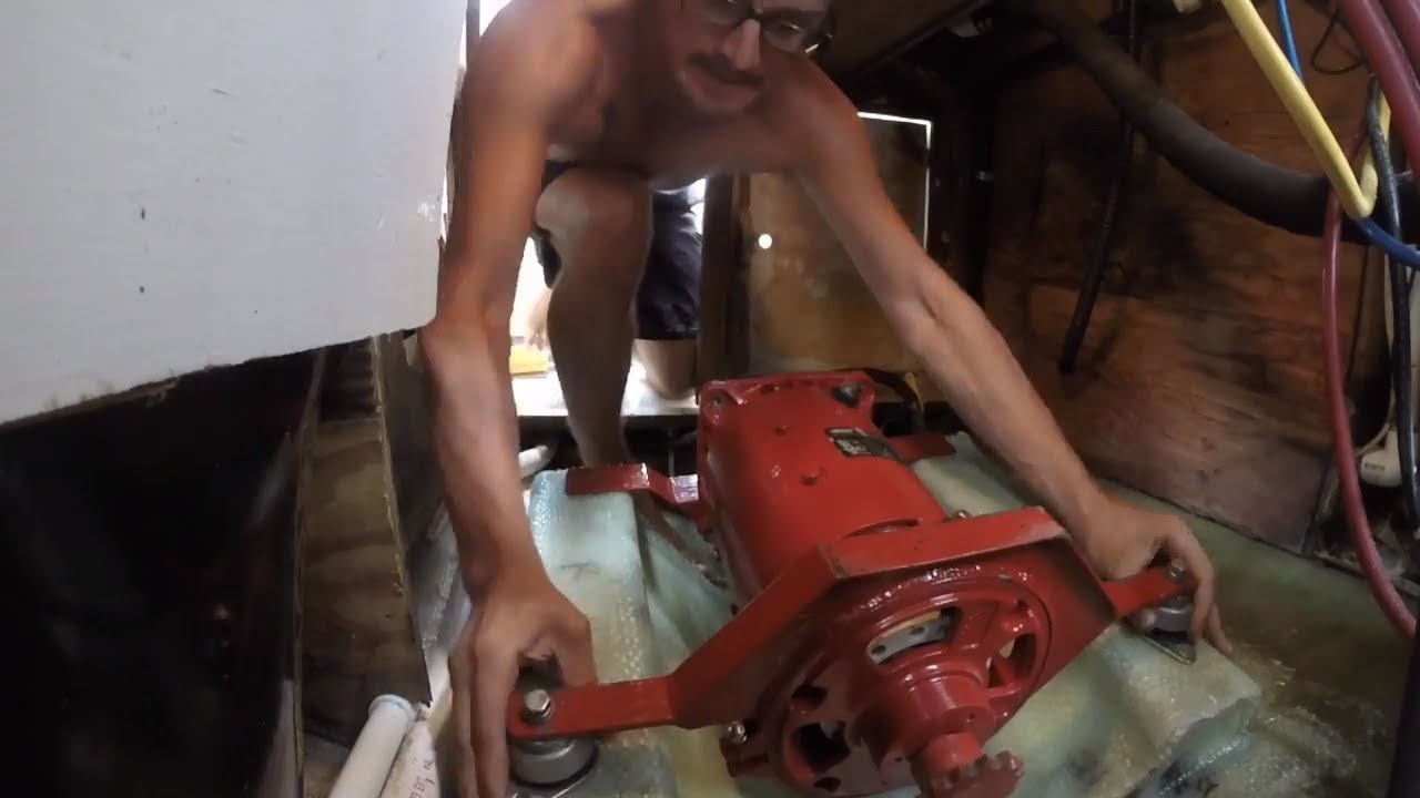 REBUILDING Our Electric Motor – Going Direct drive — Sailing Uma  [Step 99]