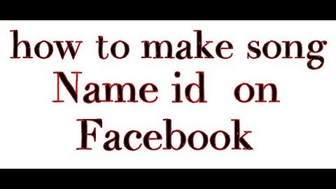 How to make Song name ID on Facebook - Hindi / Urdu - Haris 4 You