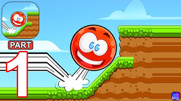 Color Ball Run - Fun Adventure - Gameplay Walkthrough Part 1 Levels 1-14 (iOS, Android Gameplay)